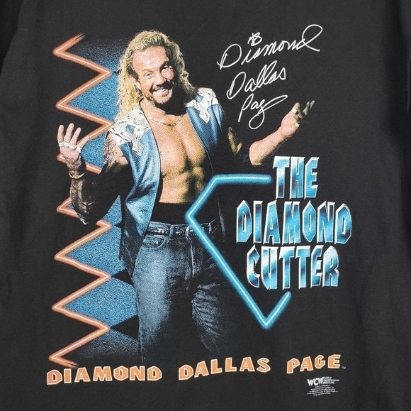 VTG WCW Diamond Dallas Page graphic tee wrestling - Picture 2 of 7